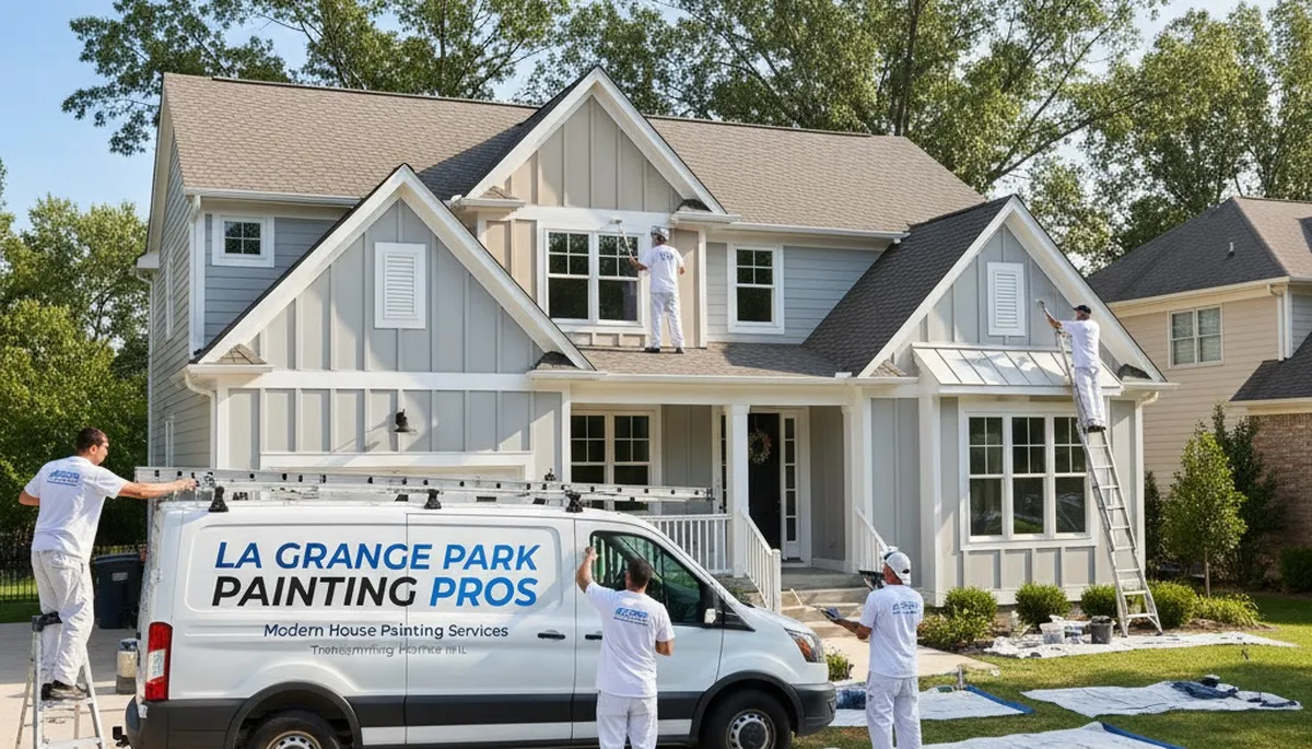 Professional house painters in Chicago IL providing expert residential exterior painting services